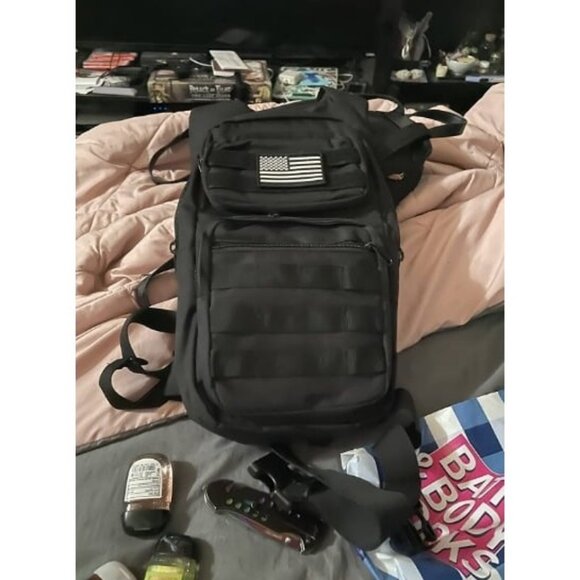 Hydration Backpack with 3L TPU Water Bladder Tactical Molle Water Backpack - Picture 2 of 2